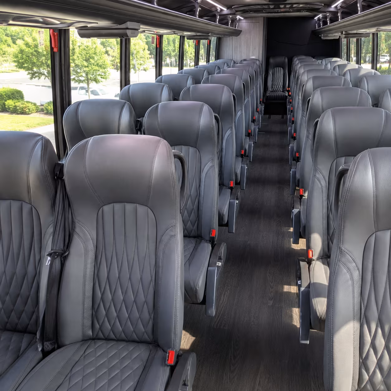 15-35 Passenger Minibus Interior