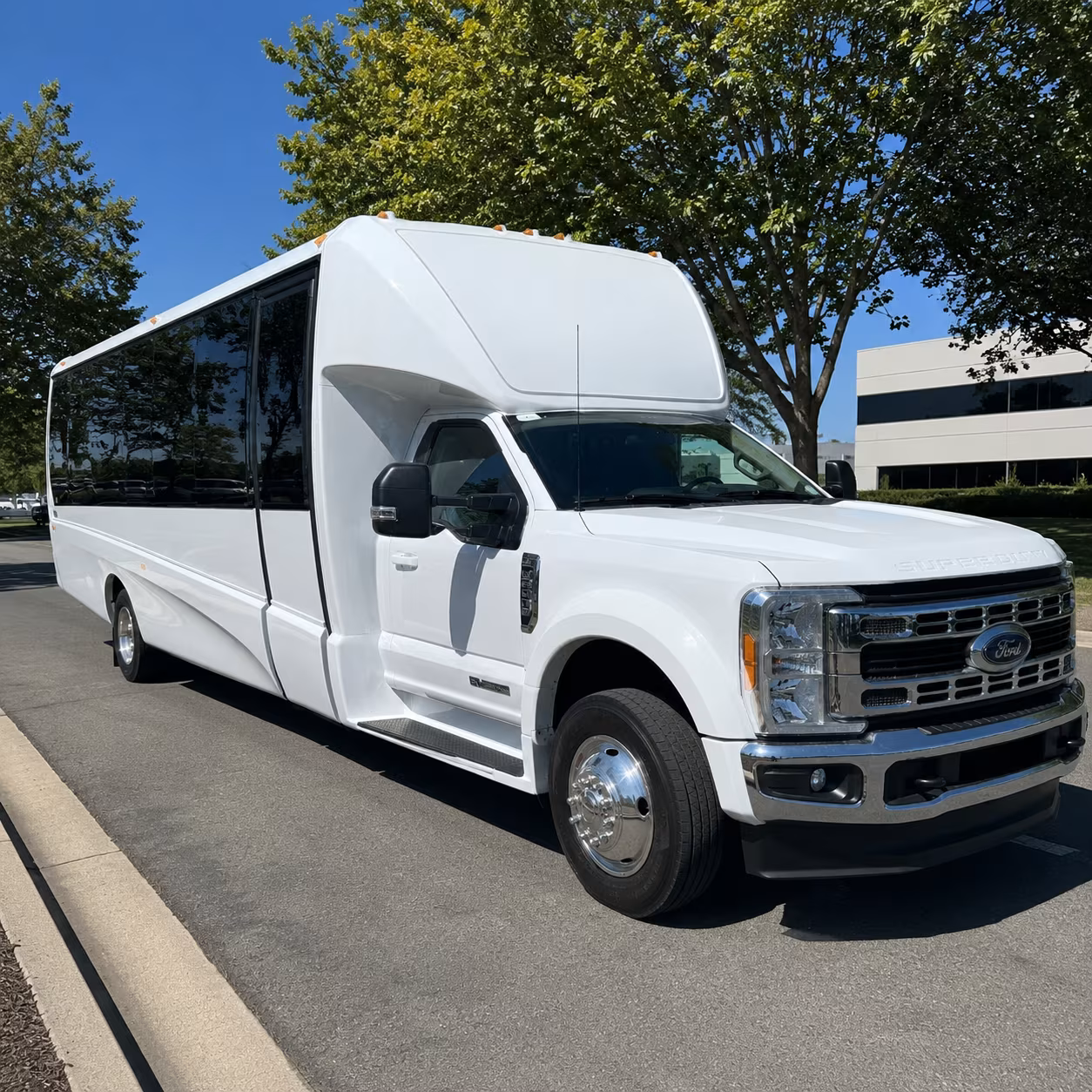 Seattle Airport Shuttle & Transportation party bus exterior