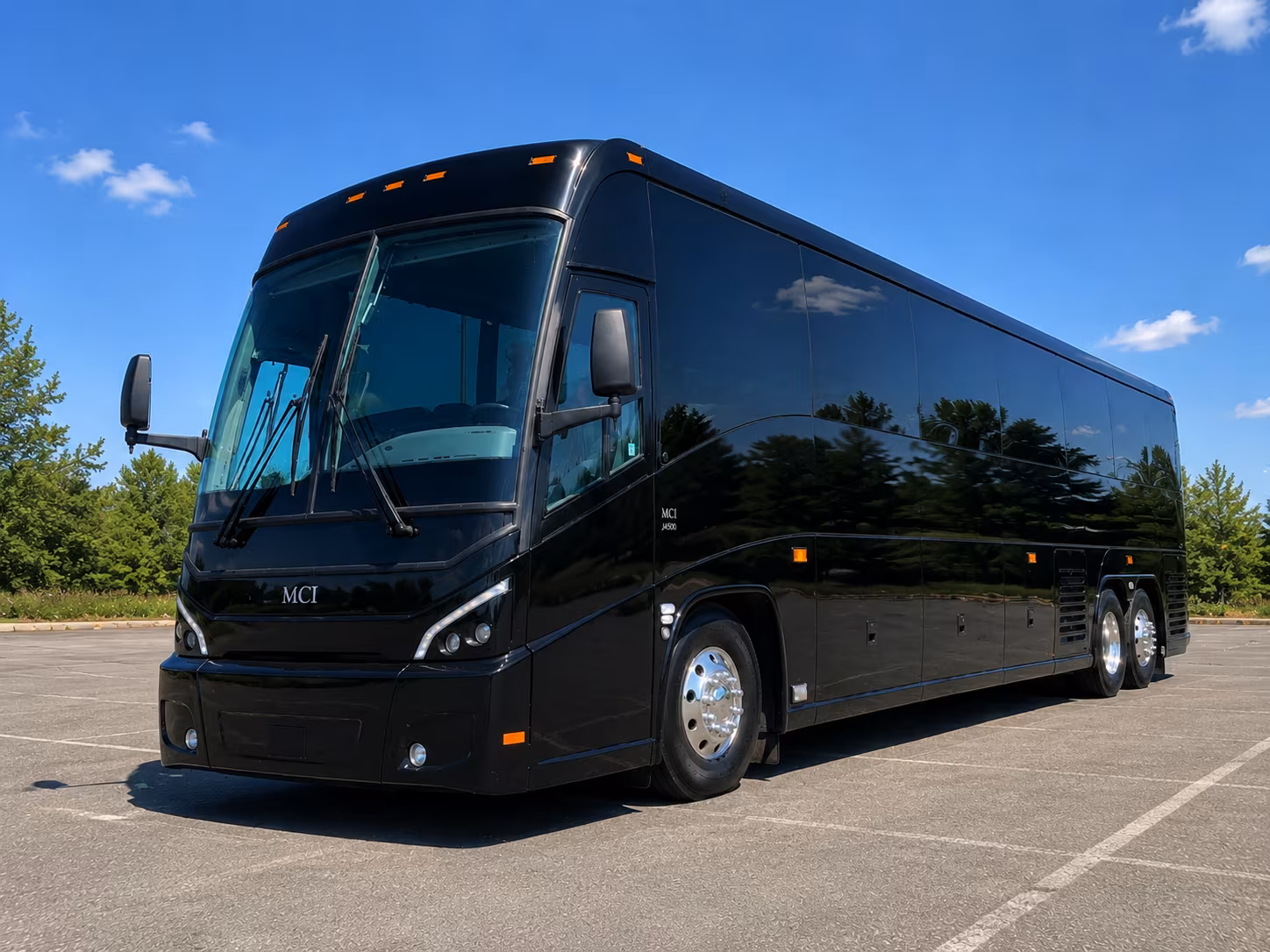 Seattle Airport Shuttle & Transportation party bus exterior