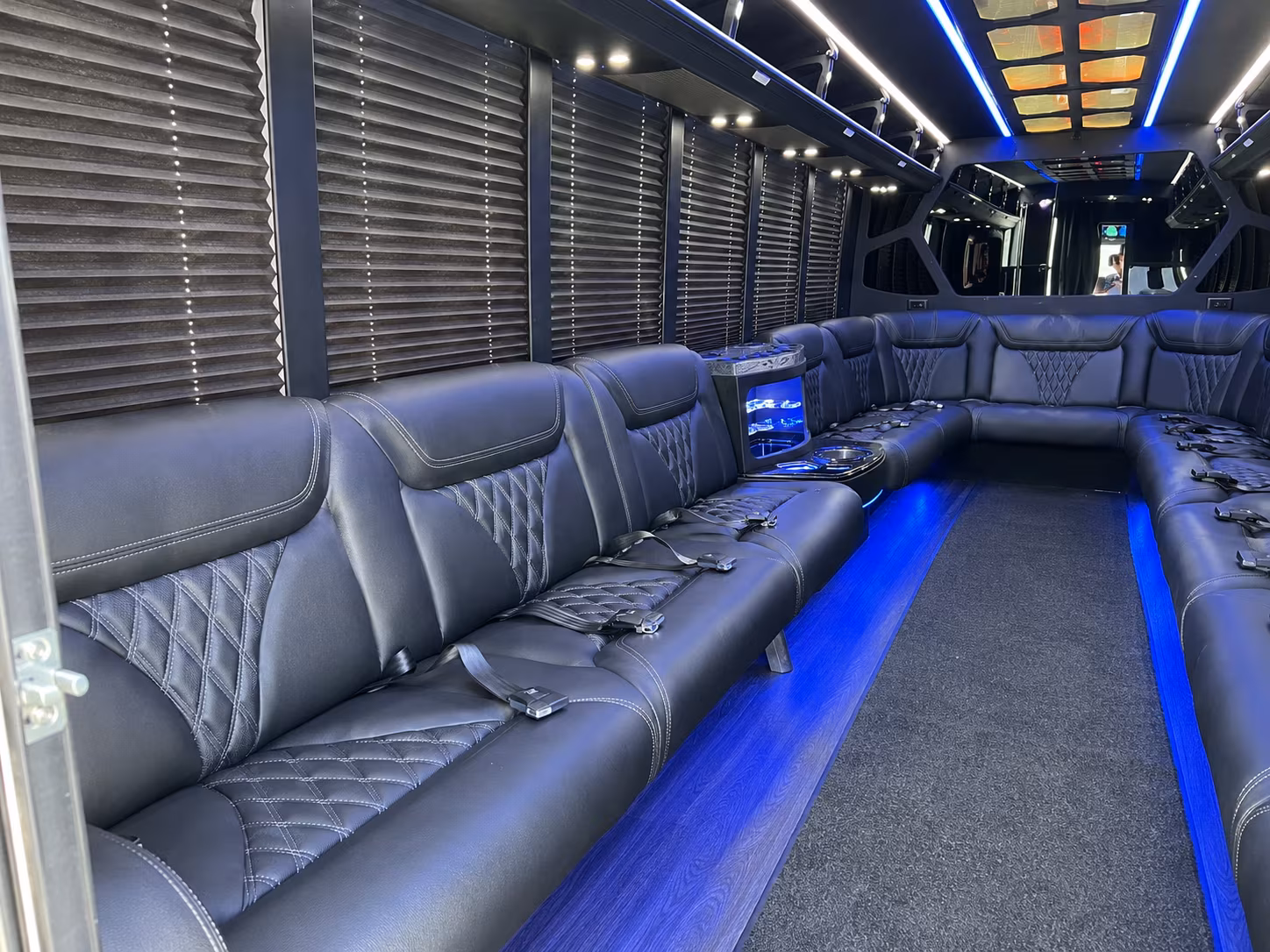 Seattle Bachelor & Bachelorette Transportation party bus exterior