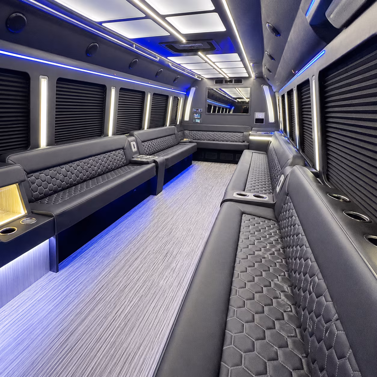 Seattle Birthday, Sweet 16, & Quinceañera Transportation onboard seating