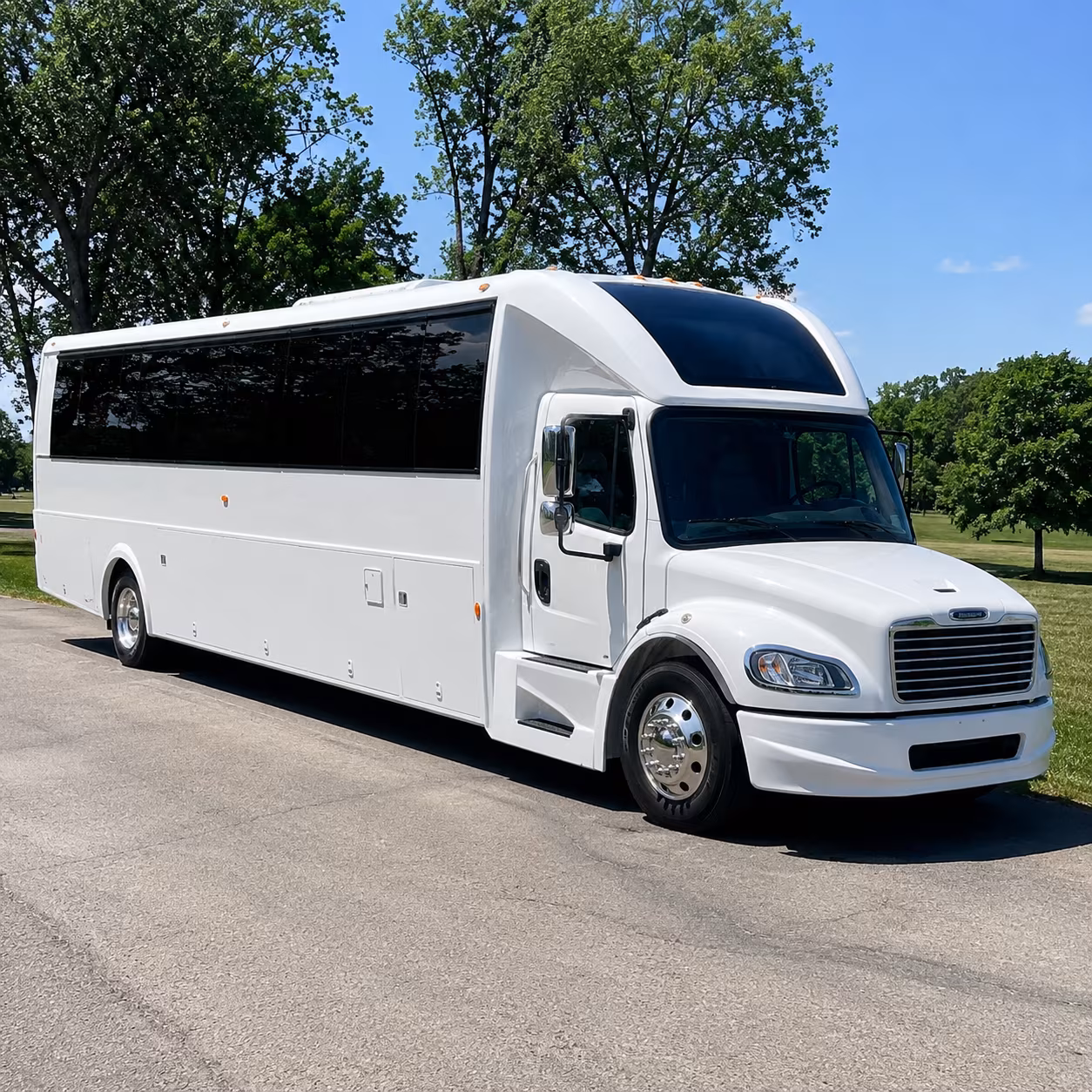 Seattle Concert & Music Festival Transportation party bus exterior