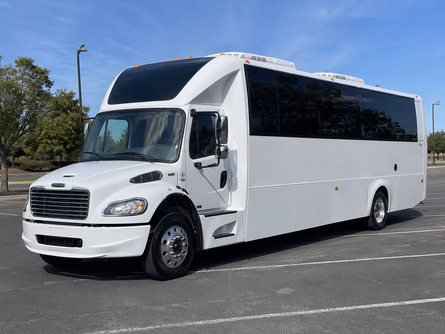 Seattle Concert & Music Festival Transportation party bus exterior