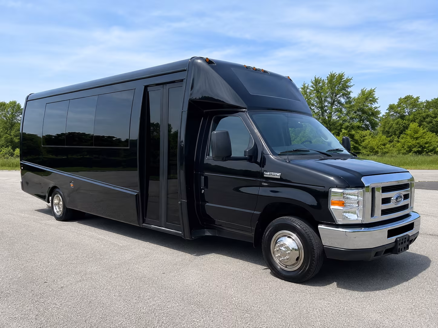 Seattle Corporate Transportation party bus exterior