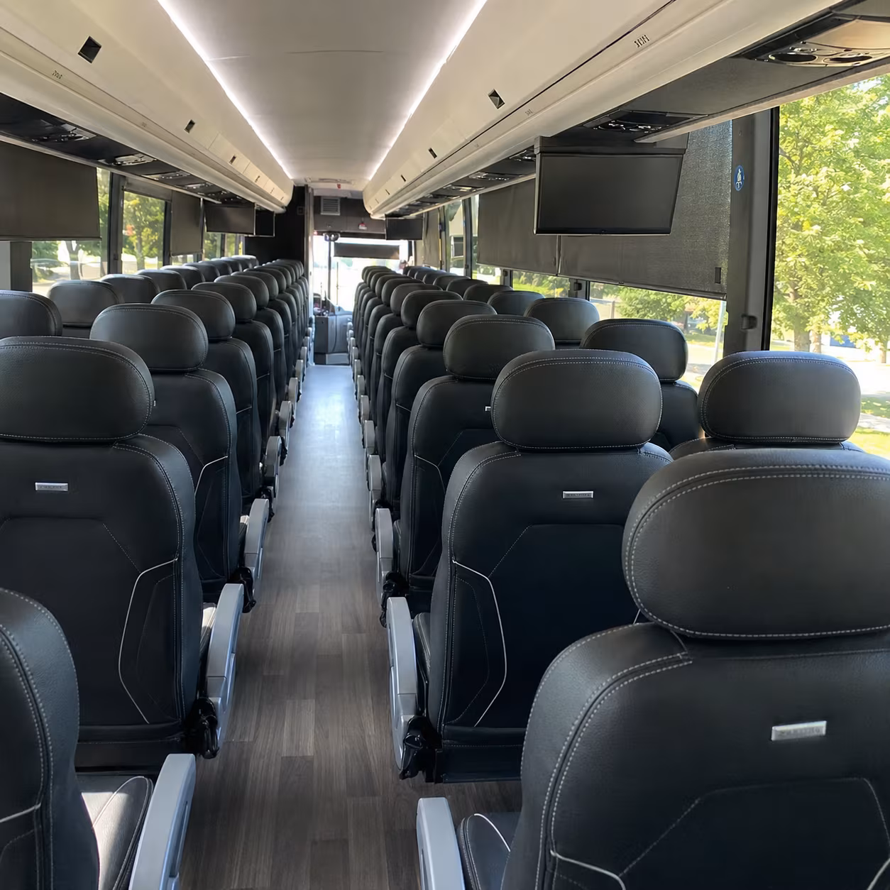 Seattle Corporate Transportation party bus exterior