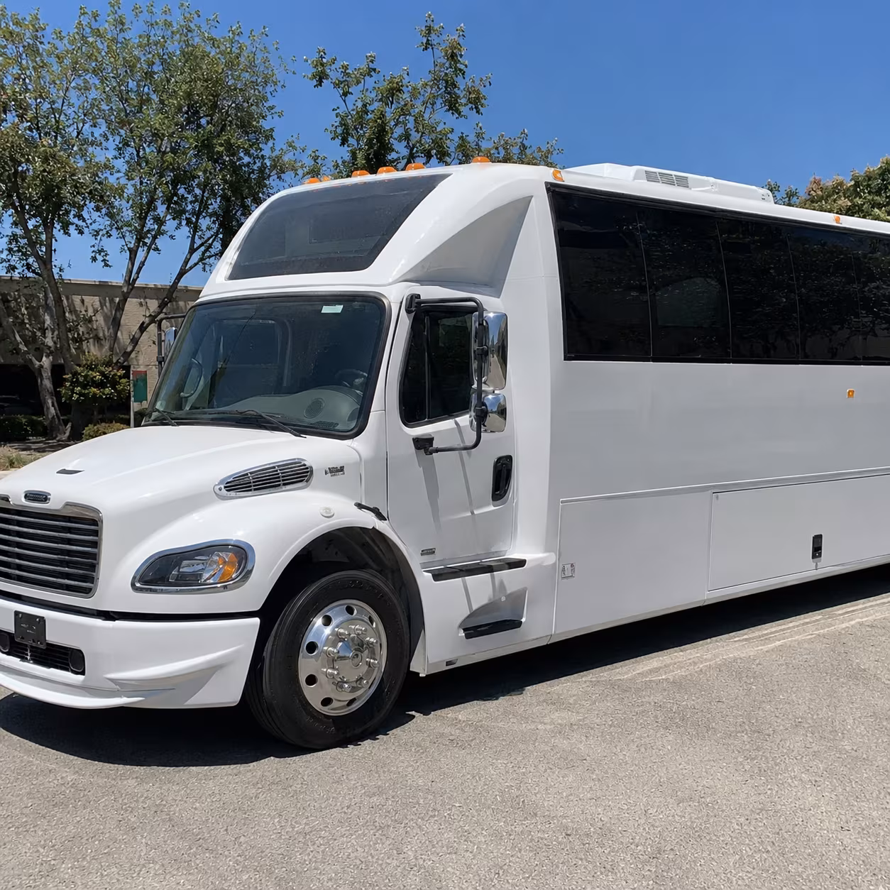Seattle Private Event Transportation party bus exterior