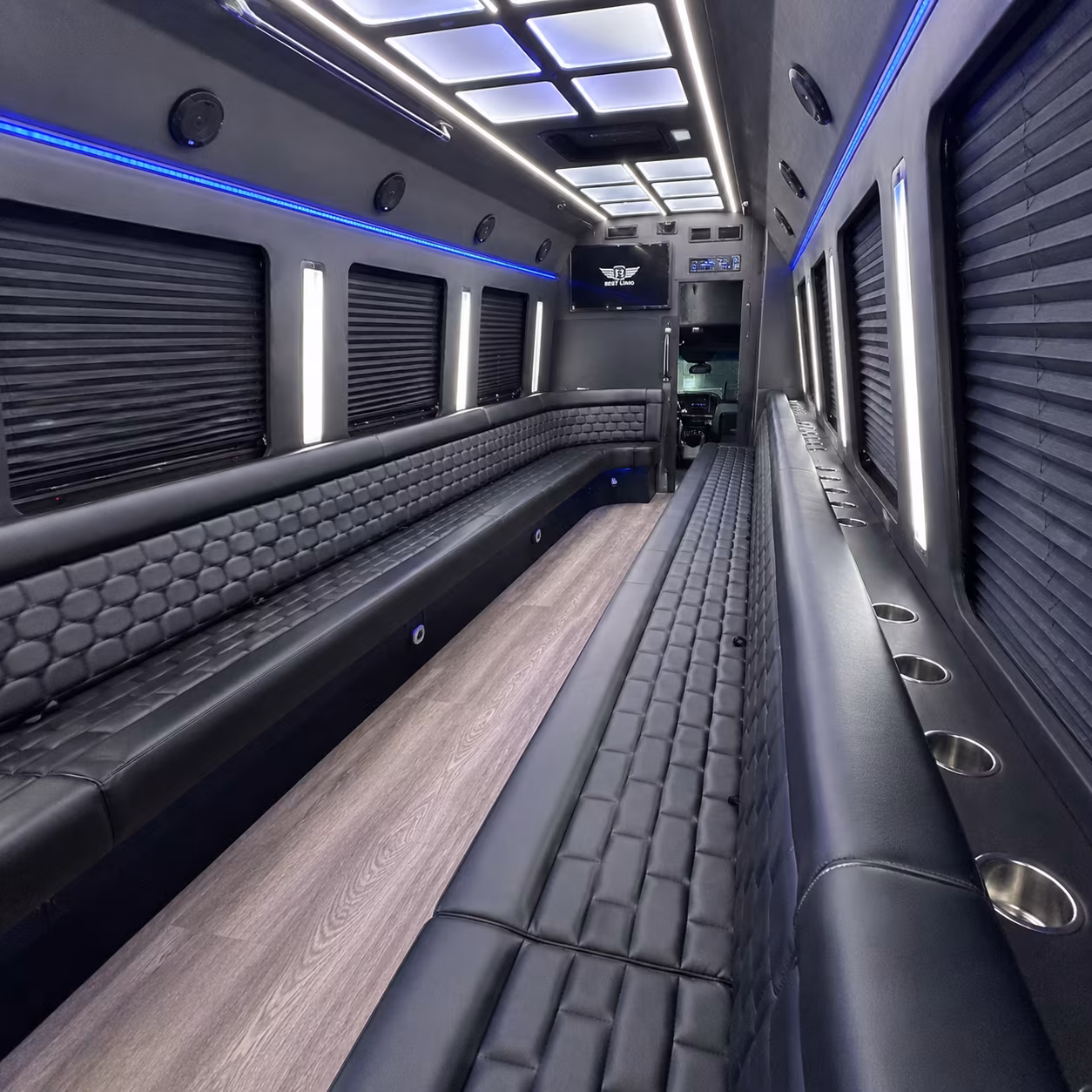 Seattle Prom & Homecoming Transportation onboard seating