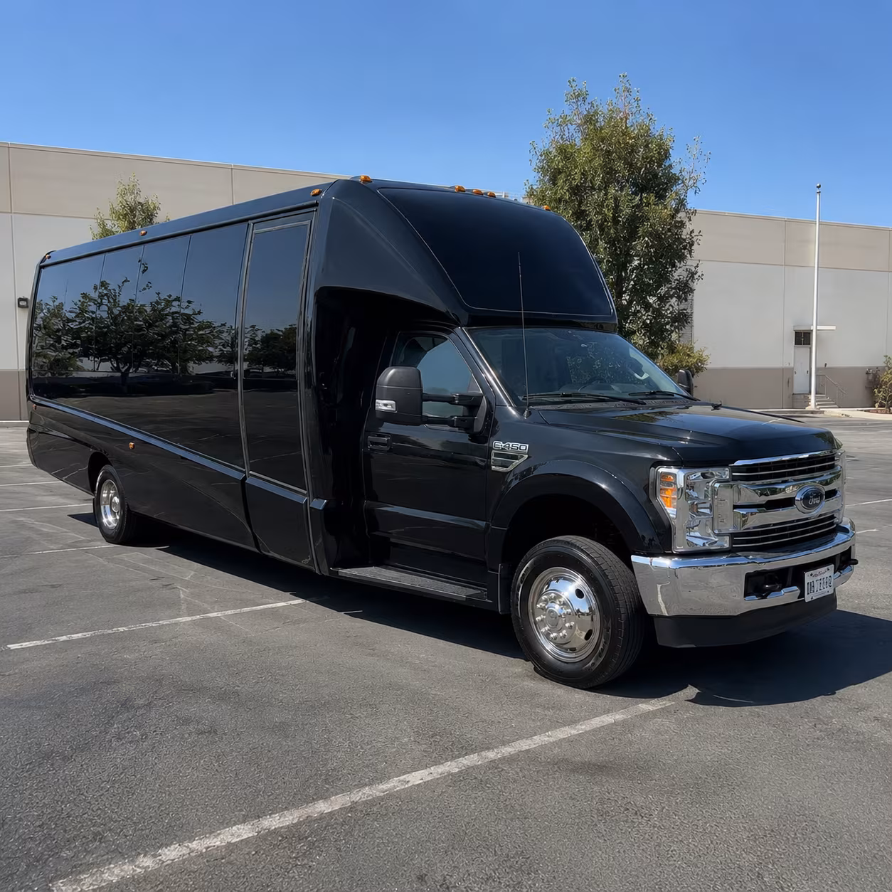 Seattle Sporting Event Transportation party bus exterior